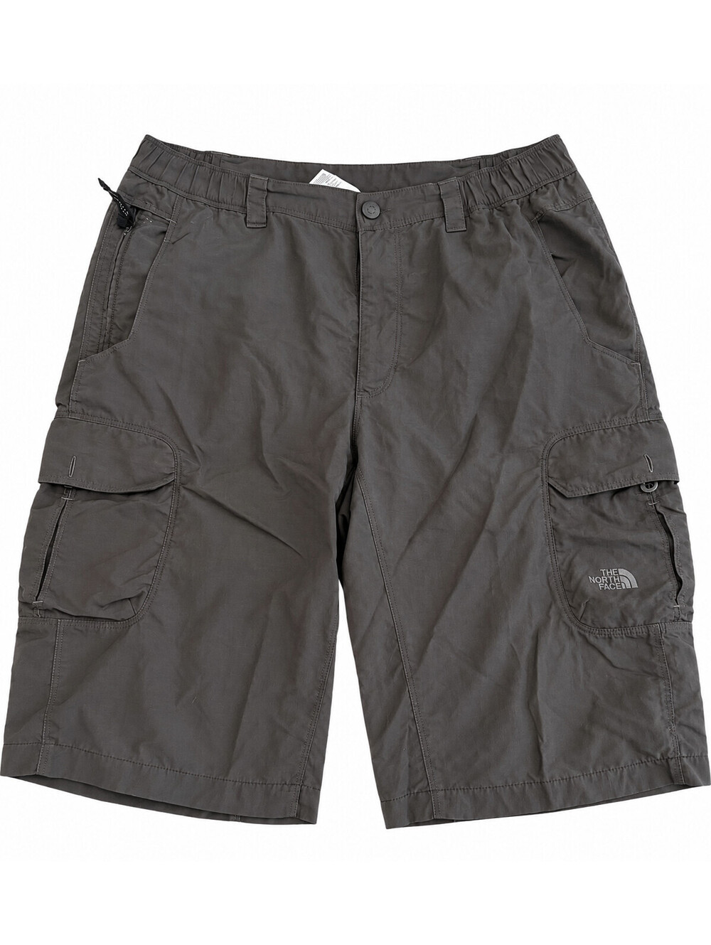 The North Face Men Cargo Shorts Gray Hiking Outdoor Utility Pocket Size Medium M
